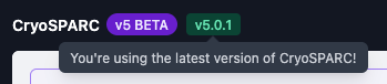 CryoSPARC update completion alert