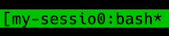 Tmux my session